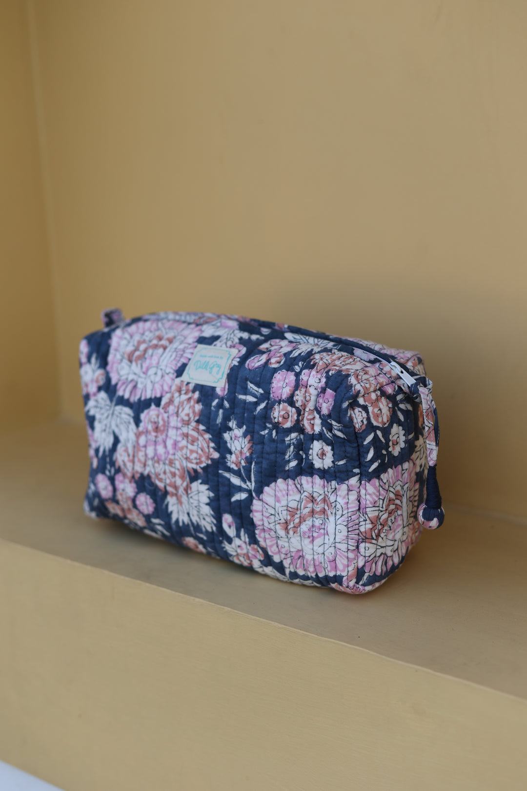 Waterlily Washbag in Midnight