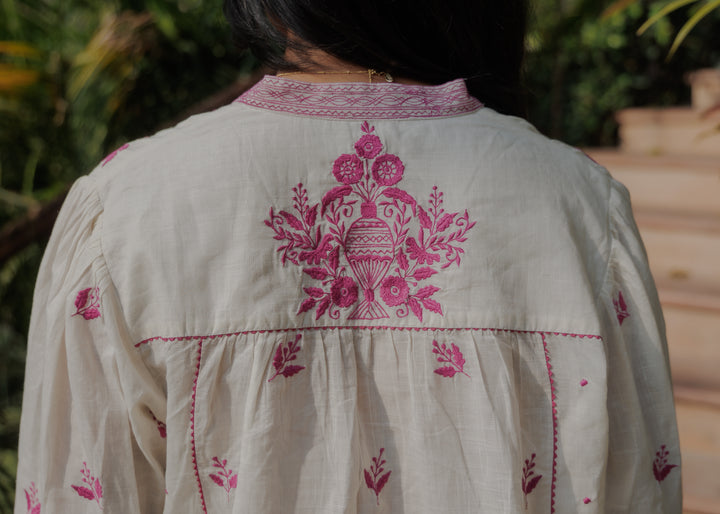 Florence Hand Embroidered Blouse